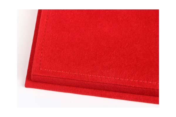DISPLAY CASE WITH RED ALCANTARA BASE RED STITCHING / БОКС ББР 1:1 — фото 3