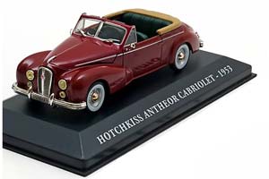 HOTCHKISS ANTHEOR CABRIOLET 1953 / ХОТЧКИСС АНТЕОР КАБРИОЛЕТ КРАСНЫЙ
