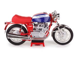 AGUSTA 750S 1972 КРАСНЫЙ С СИНИМ — фото 3