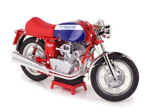 AGUSTA 750S 1972 КРАСНЫЙ С СИНИМ — фото 4