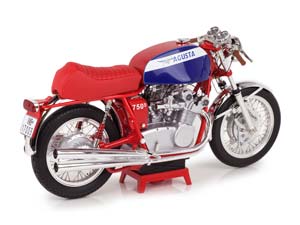 AGUSTA 750S 1972 КРАСНЫЙ С СИНИМ — фото 2