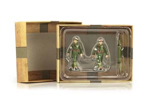 МОДЕЛЬ ФИГУРКИ FIGURINES 2 FRENCH MILITARY SANITANTS WITH STRETCHES — фото 6