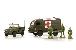 МОДЕЛЬ ФИГУРКИ FIGURINES 2 FRENCH MILITARY SANITANTS WITH STRETCHES — фото 8