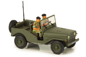 DELAHAYE VLRD 1949 MILITARY SUV WITH 2 FIGURES — фото 3