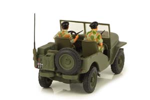 DELAHAYE VLRD 1949 MILITARY SUV WITH 2 FIGURES — фото 6