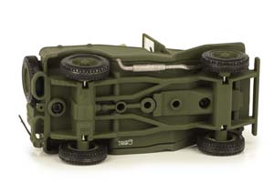 DELAHAYE VLRD 1949 MILITARY SUV WITH 2 FIGURES — фото 8