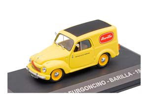 FIAT 500C FURGONCINO VAN BARILLA 1951, YELLOW — фото 1