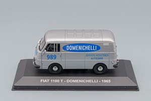 FIAT 1100T VAN SERVIZIO ASSISTENZA AUTOCARRI DOMENICHELLI 1965, SILVER — фото 3