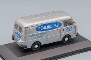 FIAT 1100T VAN SERVIZIO ASSISTENZA AUTOCARRI DOMENICHELLI 1965, SILVER — фото 2