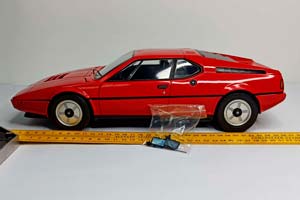 BMW M1 E26 STREET 1978 LIMITED 600 1:12 — фото 10