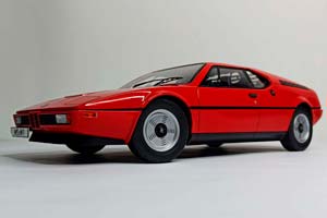 BMW M1 E26 STREET 1978 LIMITED 600 1:12 — фото 9