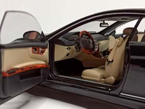 MERCEDES CL CLASS (W216) BLACK 1:18 AUTOART — фото 4
