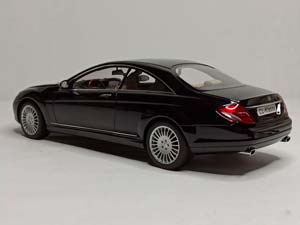 MERCEDES CL CLASS (W216) BLACK 1:18 AUTOART — фото 6