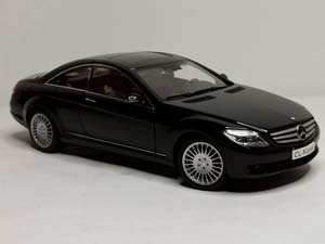 MERCEDES CL CLASS (W216) BLACK 1:18 AUTOART — фото 7