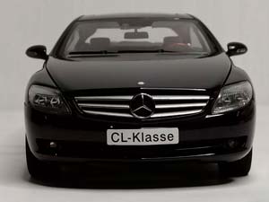 MERCEDES CL CLASS (W216) BLACK 1:18 AUTOART — фото 8