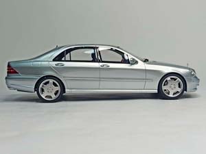 MERCEDES S CLASS S55 AMG W220 OTTOMOBILE 1:18 — фото 4