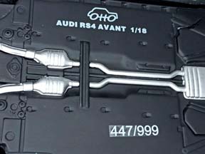 AUDI RS4 AVANT (B7) GREY 1:18 OTTOMOBILE — фото 10