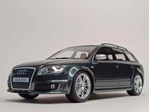AUDI RS4 AVANT (B7) GREY 1:18 OTTOMOBILE — фото 9