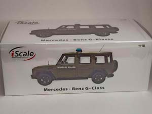 MERCEDES G CLASS W463 MILITARY POLICE LIMITED 1:18 — фото 10
