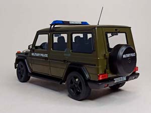 MERCEDES G CLASS W463 MILITARY POLICE LIMITED 1:18 — фото 4