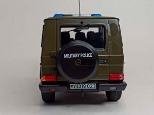 MERCEDES G CLASS W463 MILITARY POLICE LIMITED 1:18 — фото 5