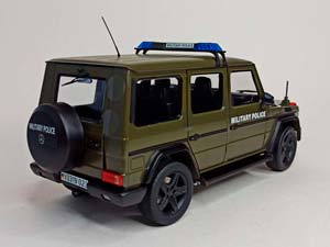 MERCEDES G CLASS W463 MILITARY POLICE LIMITED 1:18 — фото 6