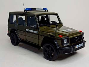 MERCEDES G CLASS W463 MILITARY POLICE LIMITED 1:18 — фото 7