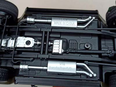 MERCEDES G CLASS W463 MILITARY POLICE LIMITED 1:18 — фото 9