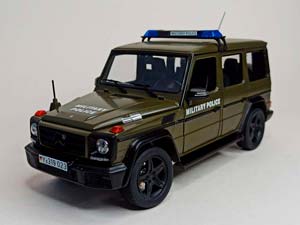 MERCEDES G CLASS W463 MILITARY POLICE LIMITED 1:18