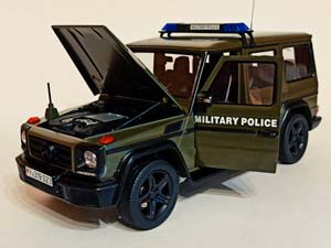 MERCEDES G CLASS W463 MILITARY POLICE LIMITED 1:18 — фото 2