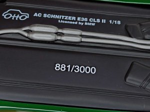 BMW E36 AC SCHNITZER CLS M3 1:18 OTTOMOBILE — фото 9