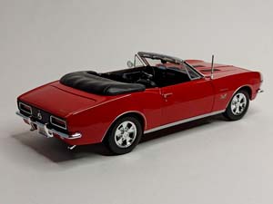 CHEVROLET CAMARO SS 396 CABRIO RED 1:18 — фото 8