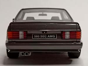 MERCEDES 560 SEC AMG W126 1:18 OTTO MOBILE — фото 3