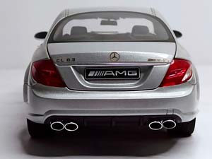 MERCEDES CL63 AMG (W216) SILVER 1:18 AUTOART — фото 5