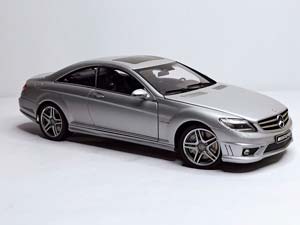 MERCEDES CL63 AMG (W216) SILVER 1:18 AUTOART — фото 7