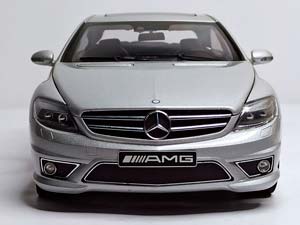 MERCEDES CL63 AMG (W216) SILVER 1:18 AUTOART — фото 8