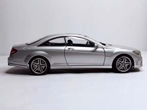 MERCEDES CL63 AMG (W216) SILVER 1:18 AUTOART — фото 9
