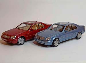 MERCEDES CL600 W140 NOREV 1:18 — фото 4