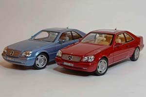 MERCEDES CL600 W140 NOREV 1:18 — фото 3