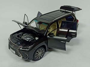 LEXUS LX 570 KYOSHO BLACK 1:18 — фото 2