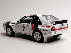 AUDI SPORT QUATTRO S1 "PIKES PEAK"OTTOMOBILE 1:18 — фото 3