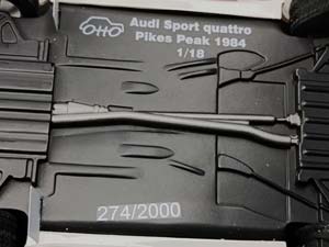 AUDI SPORT QUATTRO S1 "PIKES PEAK"OTTOMOBILE 1:18 — фото 7