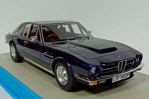 ASTON MARTIN LAGONDA SALOON 1974 BLUE 1:18 — фото 7