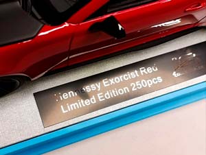CHEVROLET CAMARO ZL 1 HENNESSY EXORCIST 1:18 — фото 8