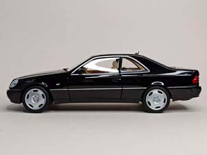 MERCEDES CL600 W140 C140 BLACK NOREV 1:18 — фото 3