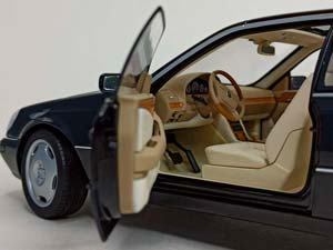 MERCEDES CL600 W140 C140 BLACK NOREV 1:18 — фото 2