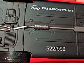 FIAT BARCHETTA 1:18 OTTOMOBILE — фото 8
