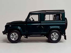 LAND ROVER DEFENDER 90 GREEN 1:18 KYOSHO — фото 3