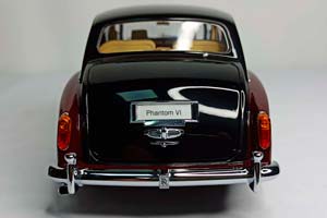 ROLLS-ROYCE PHANTOM VI BURGUNDY RED KYOSHO 1:18 — фото 3