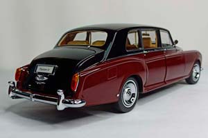ROLLS-ROYCE PHANTOM VI BURGUNDY RED KYOSHO 1:18 — фото 4